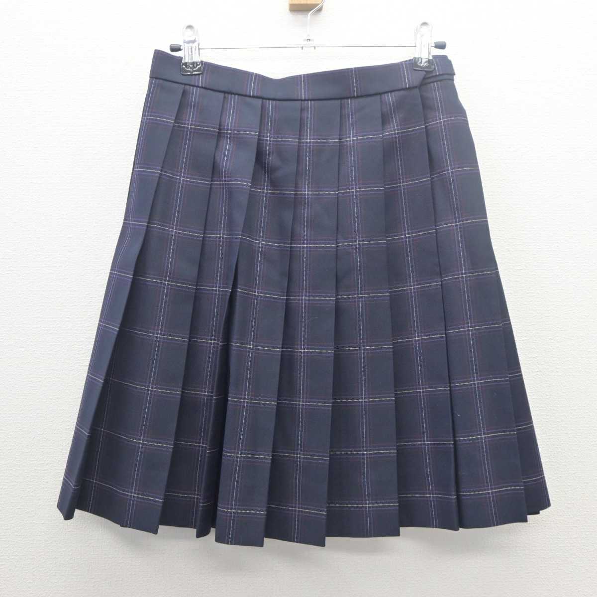 【中古】東京都 中央学院大学中央高等学校 女子制服 2点 (ブレザー・スカート) sf062020