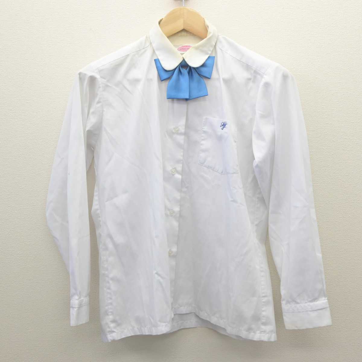 【中古】栃木県 上三川中学校 女子制服 5点 (ブレザー・シャツ・スカート) sf062039