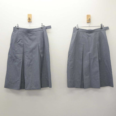 【中古】栃木県 上三川中学校 女子制服 5点 (ブレザー・シャツ・スカート) sf062039