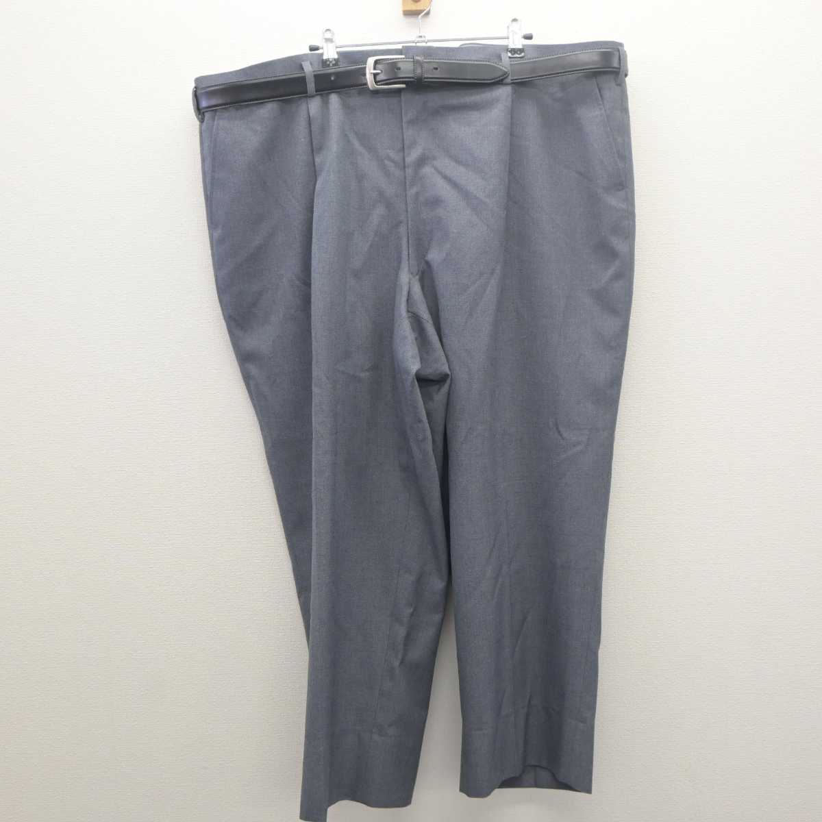 【中古】栃木県 上三川中学校 男子制服 5点 (ブレザー・シャツ・ズボン) sf062040