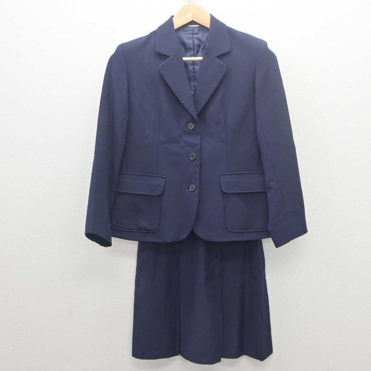 【中古】埼玉県 春日部女子高等学校 女子制服 3点 (ブレザー・ベスト・スカート) sf062041