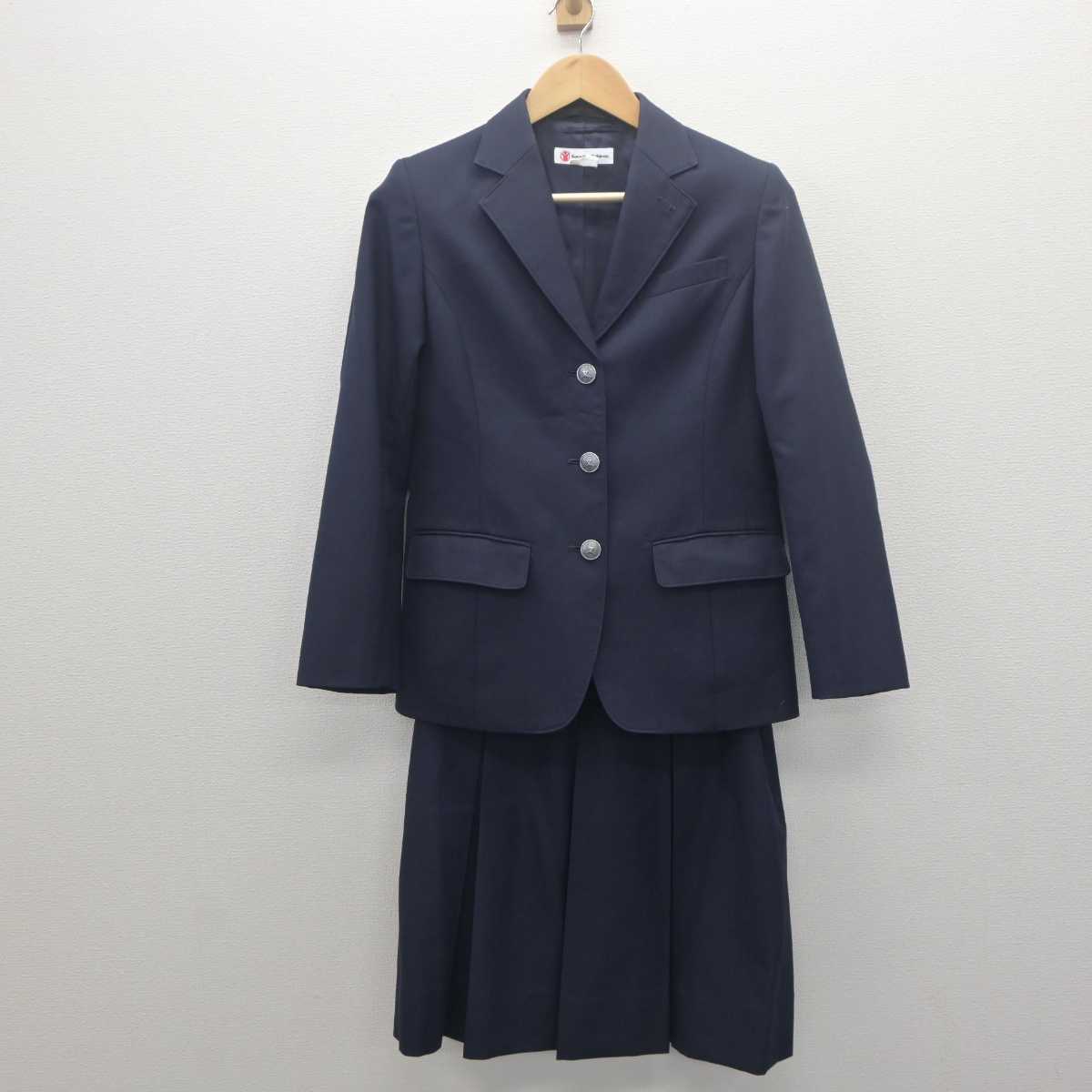 【中古】神奈川県 横浜市立寺尾中学校 女子制服 3点 (ブレザー・スカート) sf062044