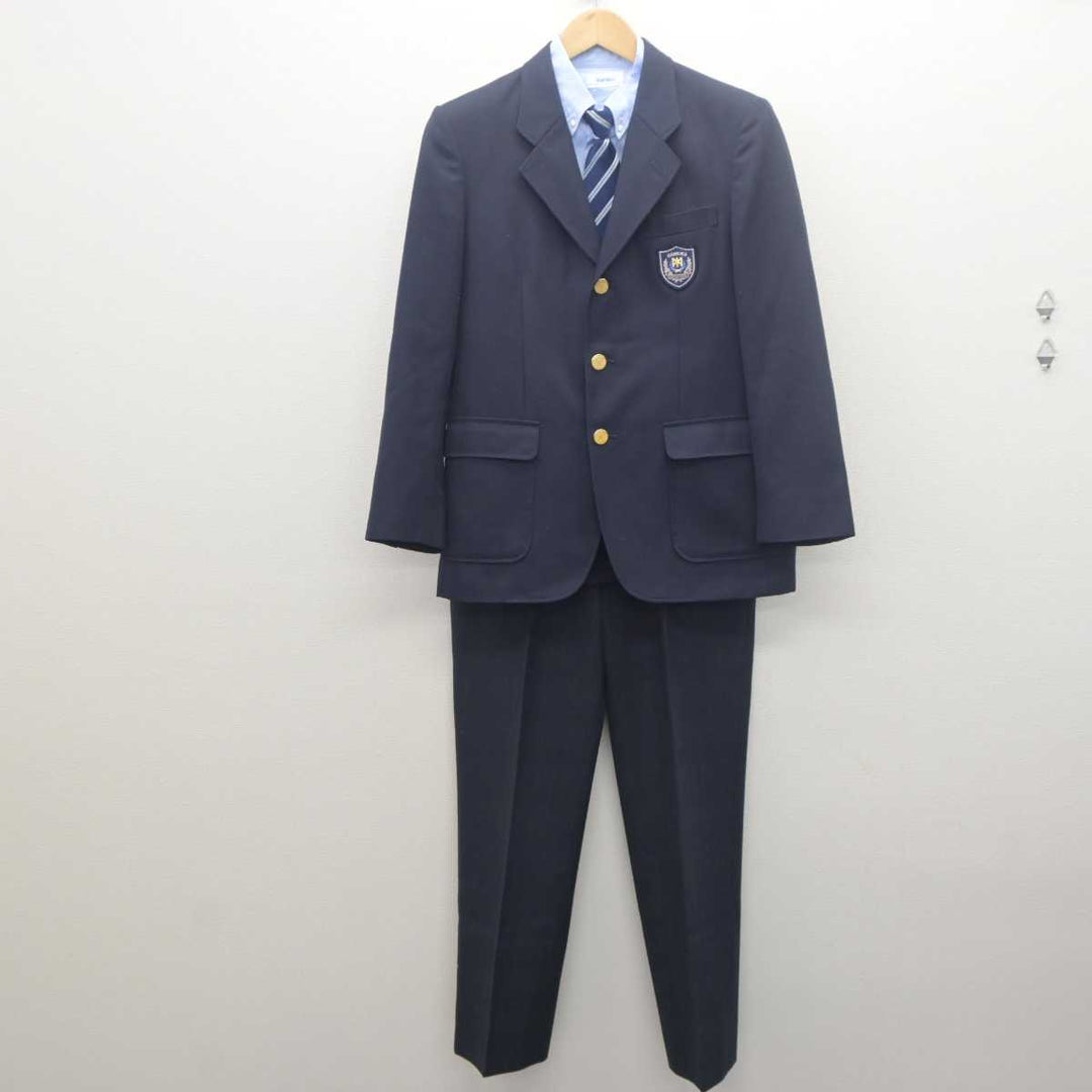 【新品未使用】福岡市内中学男子 制服ズボン 新品未使用】福岡市内中学男子 制服ズボン（中学男子上着 - 学生