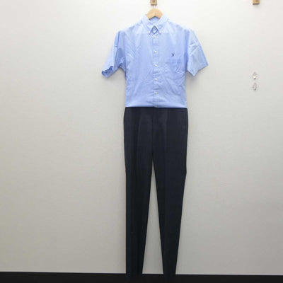 【中古】青森県 浪岡中学校 男子制服 2点 (シャツ・ズボン) sf062049