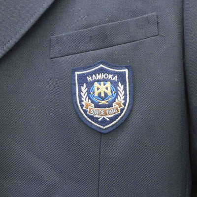 【中古】青森県 浪岡中学校 女子制服 3点 (ブレザー・シャツ・スカート) sf062052