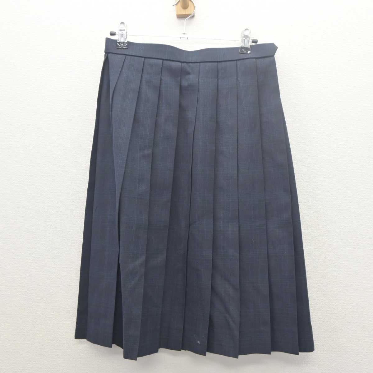 【中古】青森県 浪岡中学校 女子制服 4点 (ブレザー・シャツ・スカート) sf062056