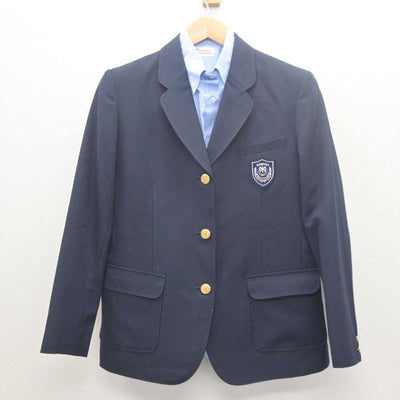 【中古】青森県 浪岡中学校 女子制服 2点 (ブレザー・シャツ) sf062058