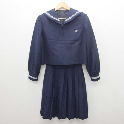 【中古】東京都 小松川高等学校 女子制服 3点 (セーラー服・スカート) sf062060