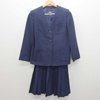 【中古】滋賀県 新堂中学校 女子制服 3点 (ブレザー・ベスト・スカート) sf062063