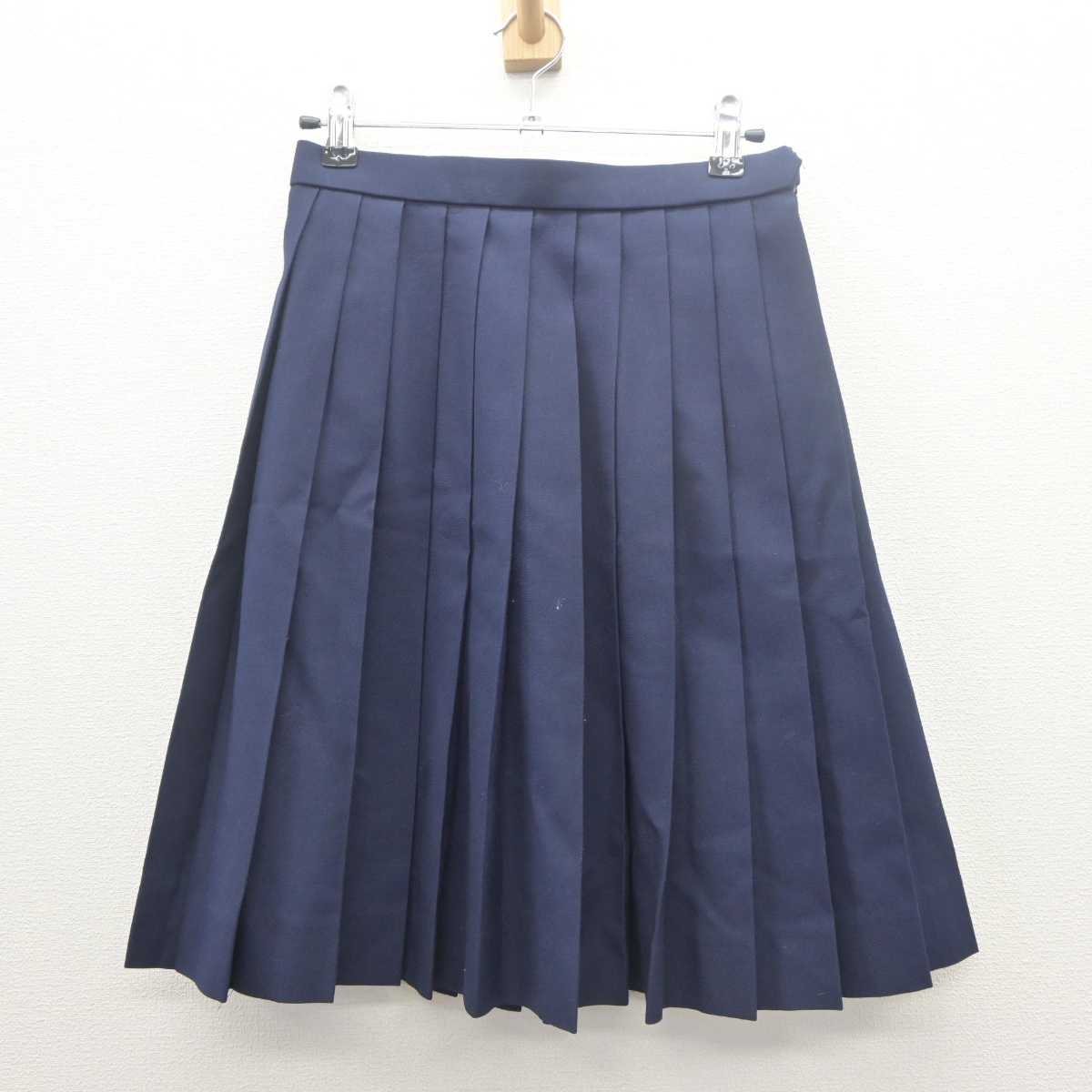 【中古】滋賀県 新堂中学校 女子制服 3点 (ブレザー・ベスト・スカート) sf062063