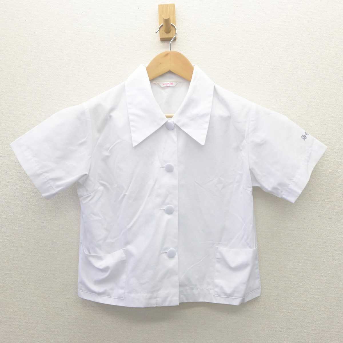 【中古】青森県 弘前中央高等学校 女子制服 2点 (シャツ) sf062071