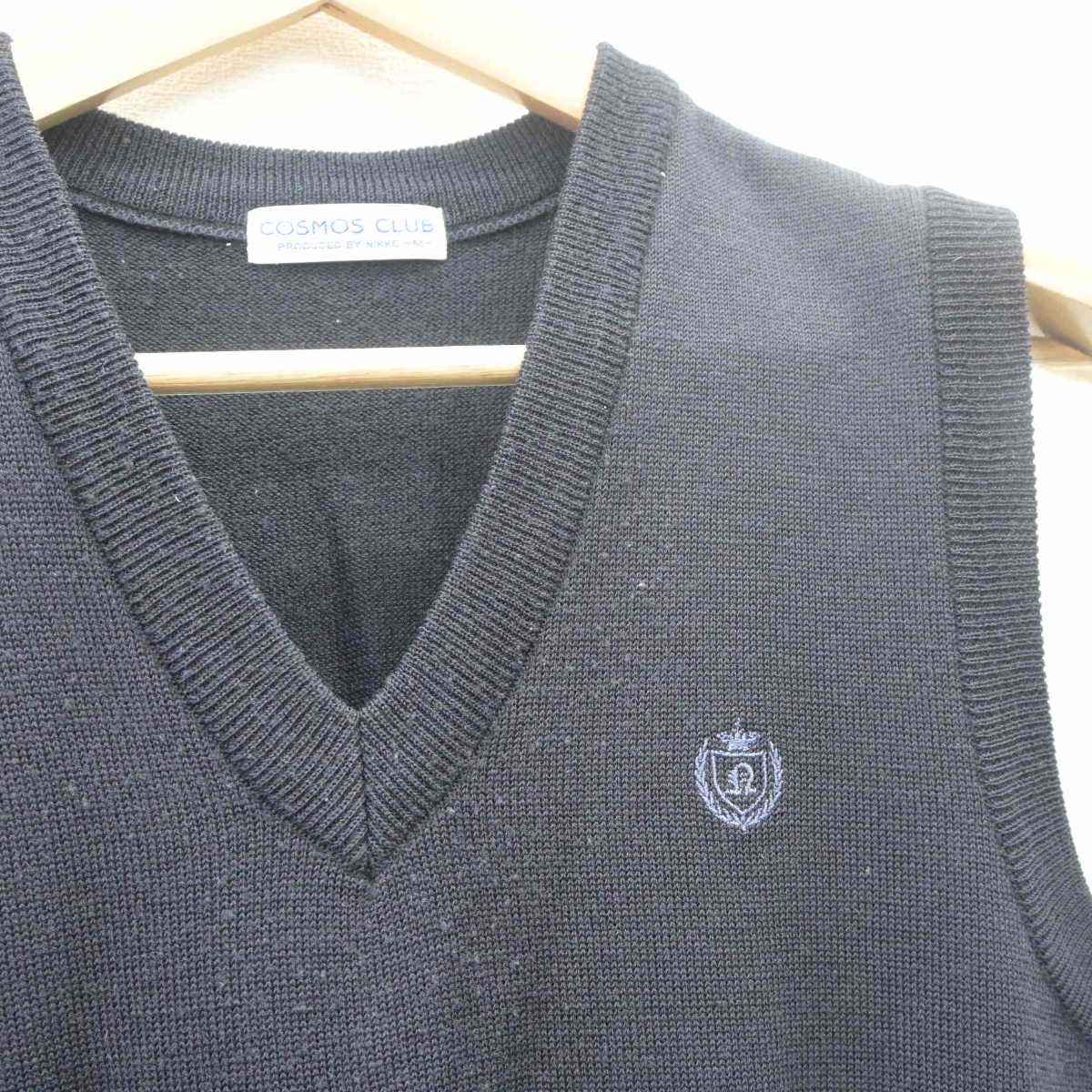 【中古】千葉県 日本大学習志野高等学校 女子制服 2点 (ニットベスト・スカート) sf062073