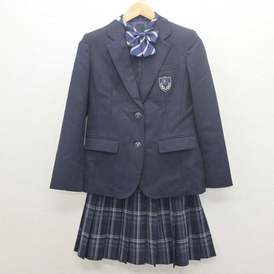 【中古】東京都 新宿高等学校 女子制服 3点 (ブレザー・スカート) sf062076