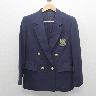 【中古】千葉県 若松高等学校 女子制服 3点 (ブレザー・スカート) sf062083