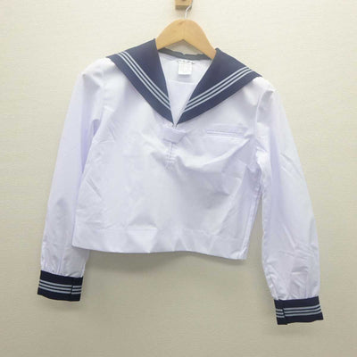 【中古】栃木県 黒磯北中学校 女子制服 2点 (セーラー服・スカート) sf062092 中古制服通販パレイド