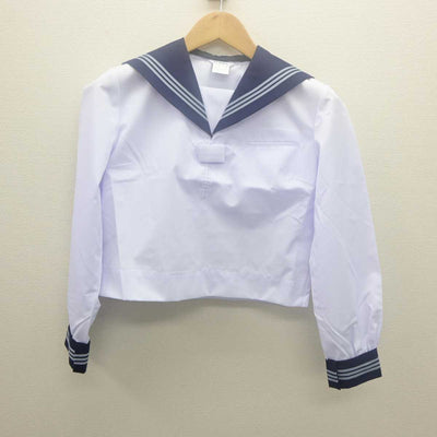 【中古】栃木県 黒磯北中学校 女子制服 2点 (セーラー服) sf062093