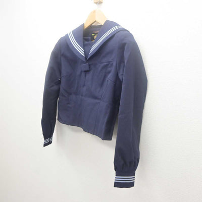 【中古】栃木県 黒磯北中学校 女子制服 2点 (セーラー服・セーラー服) sf062096