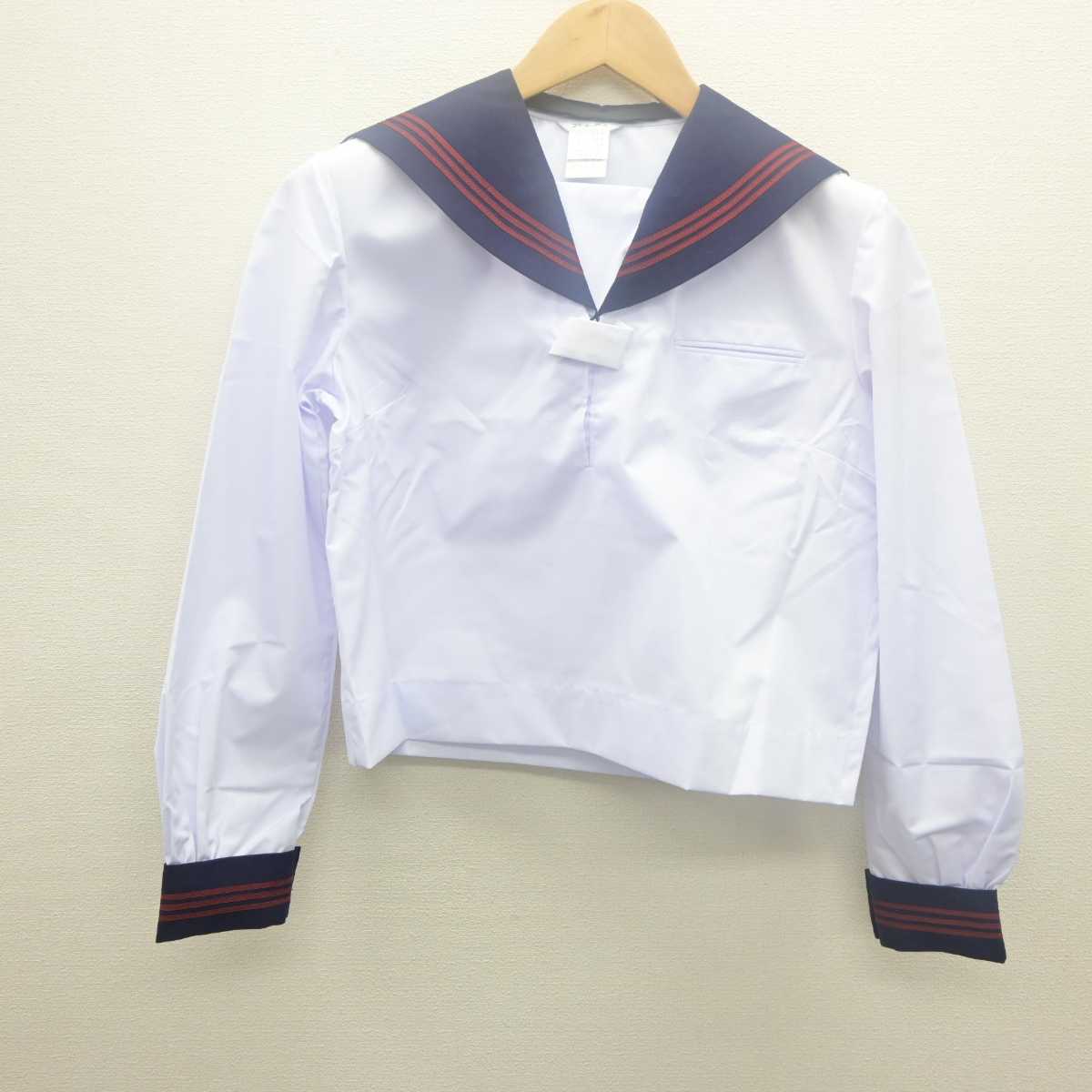 【中古】栃木県 黒磯中学校 女子制服 1点 (セーラー服) sf062098