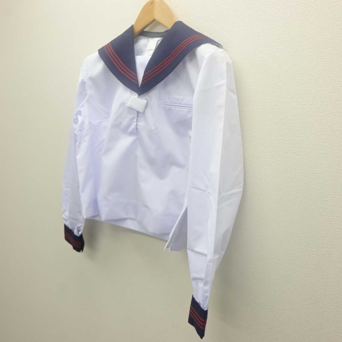 【中古】栃木県 黒磯中学校 女子制服 1点 (セーラー服) sf062098