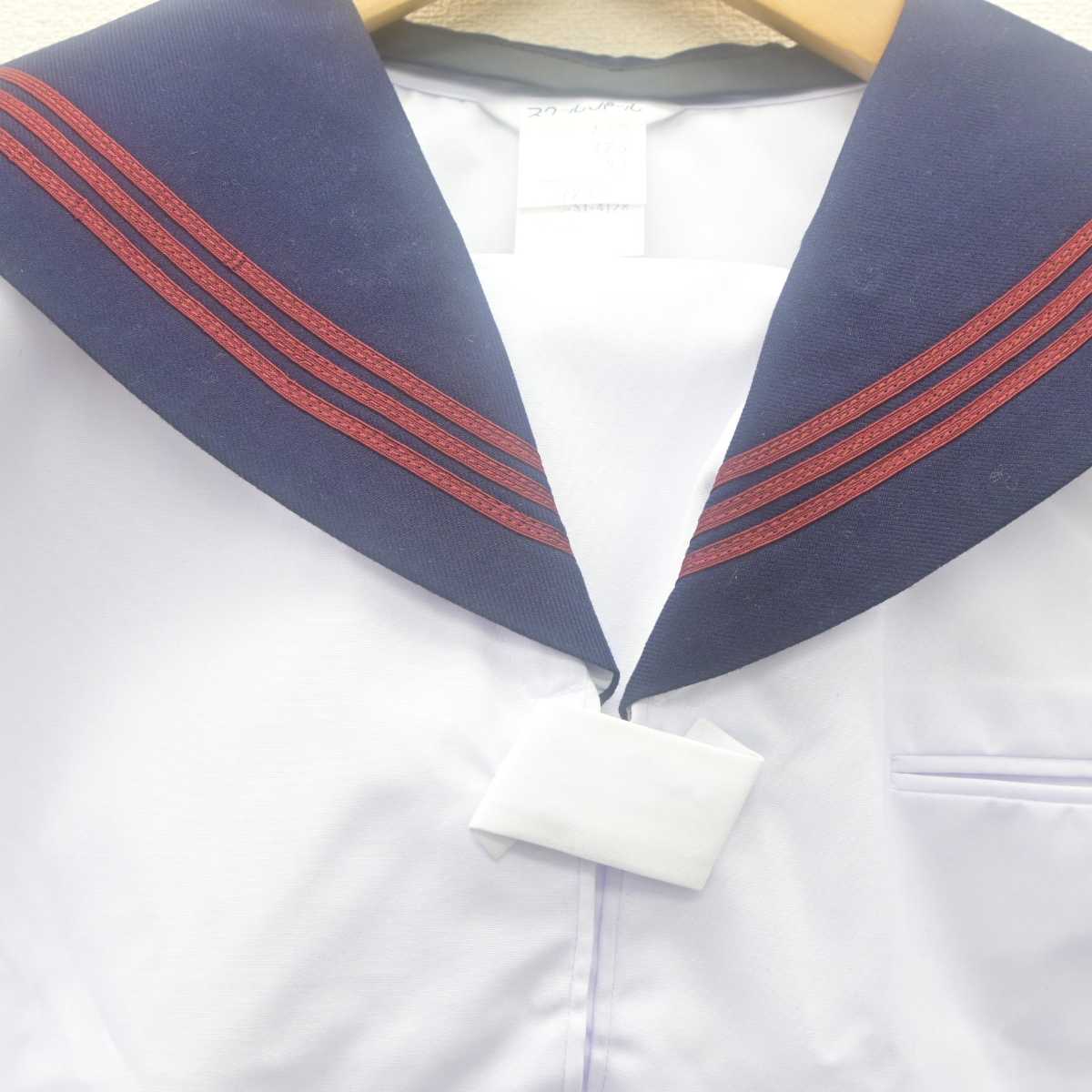 【中古】栃木県 黒磯中学校 女子制服 1点 (セーラー服) sf062098