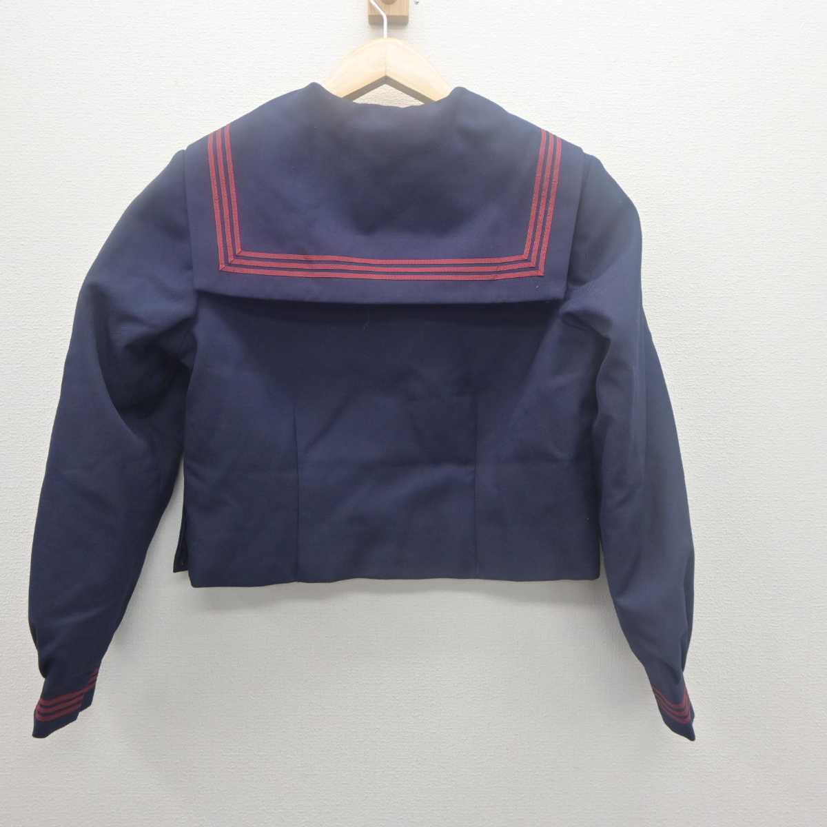 【中古】栃木県 黒磯中学校 女子制服 1点 (セーラー服) sf062101