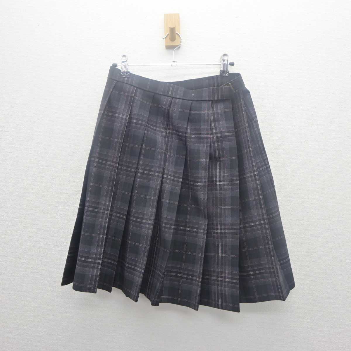 【中古】福島県 福島東稜高等学校 女子制服 3点 (ブレザー・シャツ・スカート) sf062102