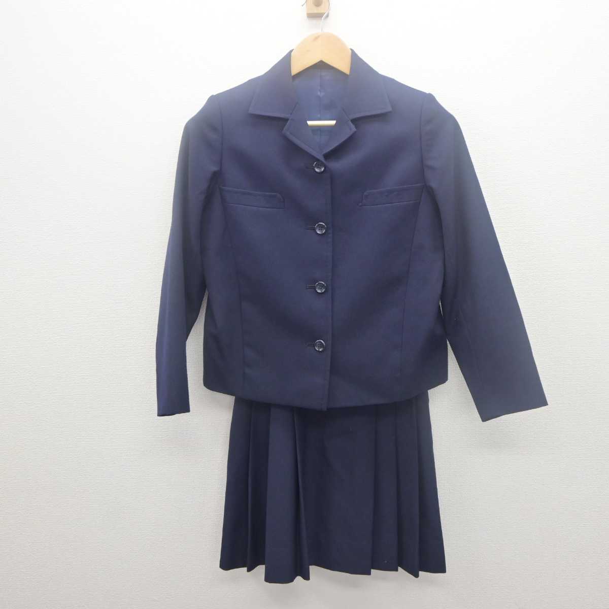 【中古】東京都 女子美術大学付属中学校 女子制服 2点 (ブレザー・スカート) sf062106