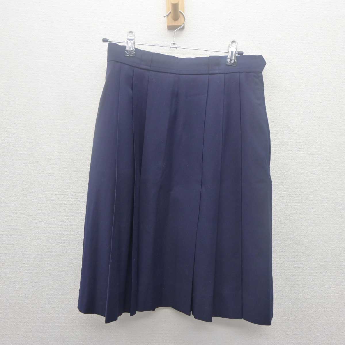 【中古】東京都 女子美術大学付属中学校 女子制服 2点 (ベスト・スカート) sf062107