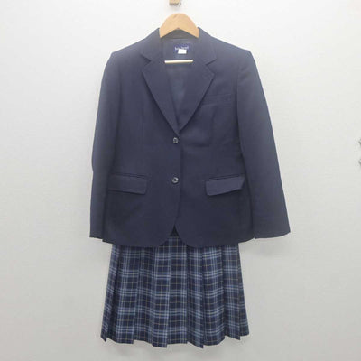 【中古】兵庫県 須磨学園高等学校 女子制服 2点 (ブレザー・スカート) sf062115