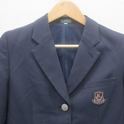 【中古】京都府 神川中学校 女子制服 1点 (ブレザー) sf062124