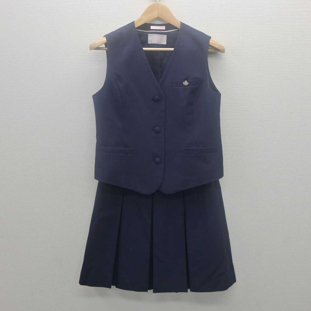 【中古】埼玉県 与野高等学校 女子制服 6点 (ブレザー・ベスト・ニット・スカート) sf062132 | 中古制服通販パレイド