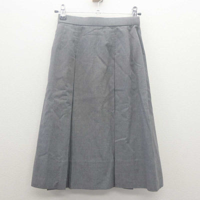 【中古】東京都 羽村第二中学校 女子制服 3点 (ベスト・シャツ・スカート) sf062133