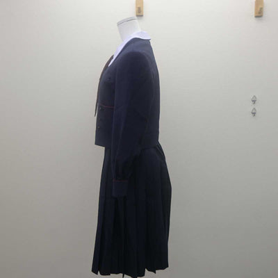 【中古】奈良県 帝塚山高等学校 女子制服 5点 (セーラー服・スカート) sf062146