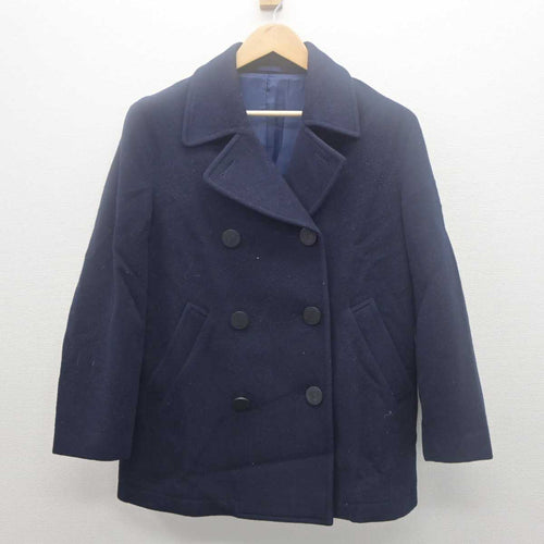 中古】広島県 安田女子中学高等学校 女子制服 2点 (コート) sf035943