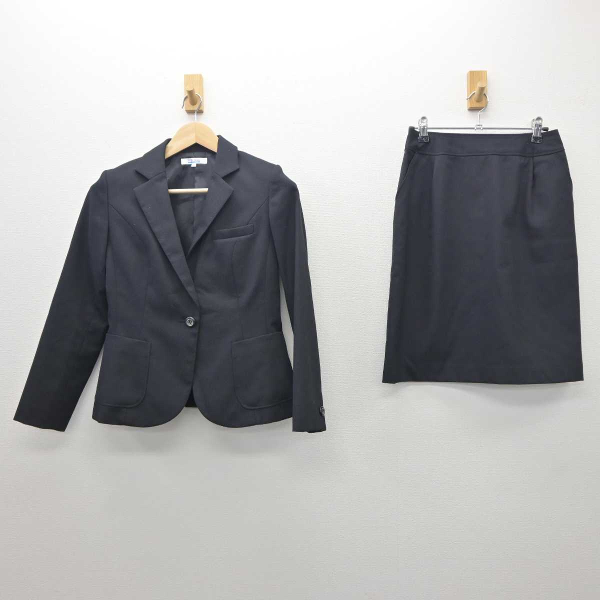 【中古】 事務服 女子制服 2点 (ジャケット・スカート) sf062158