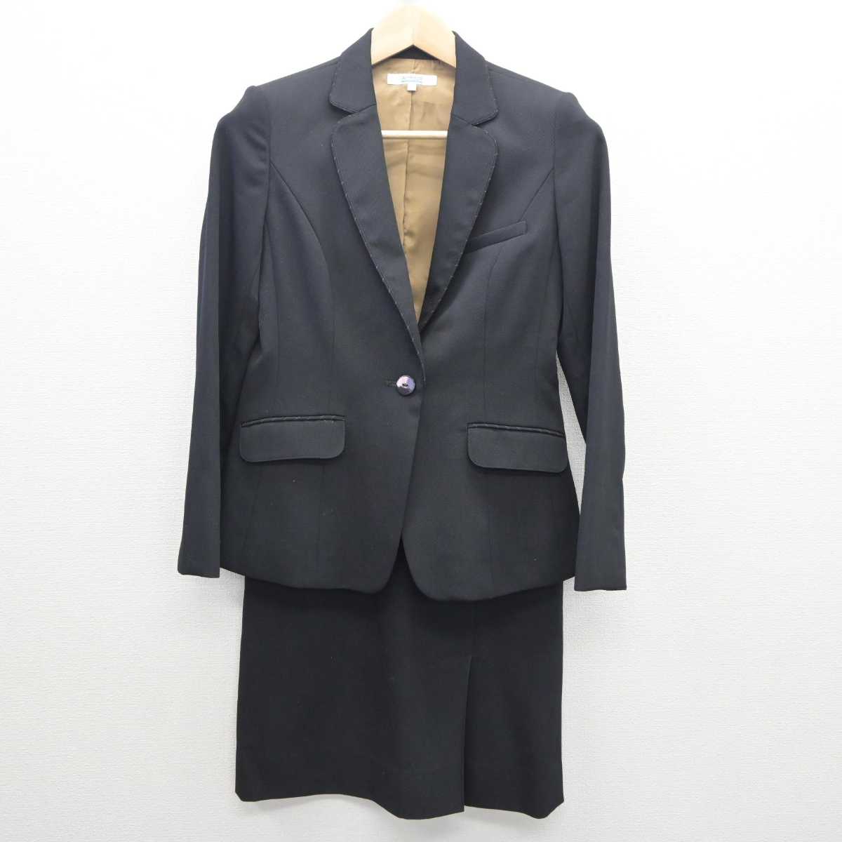 【中古】 事務服 女子制服 2点 (ジャケット・スカート) sf062159