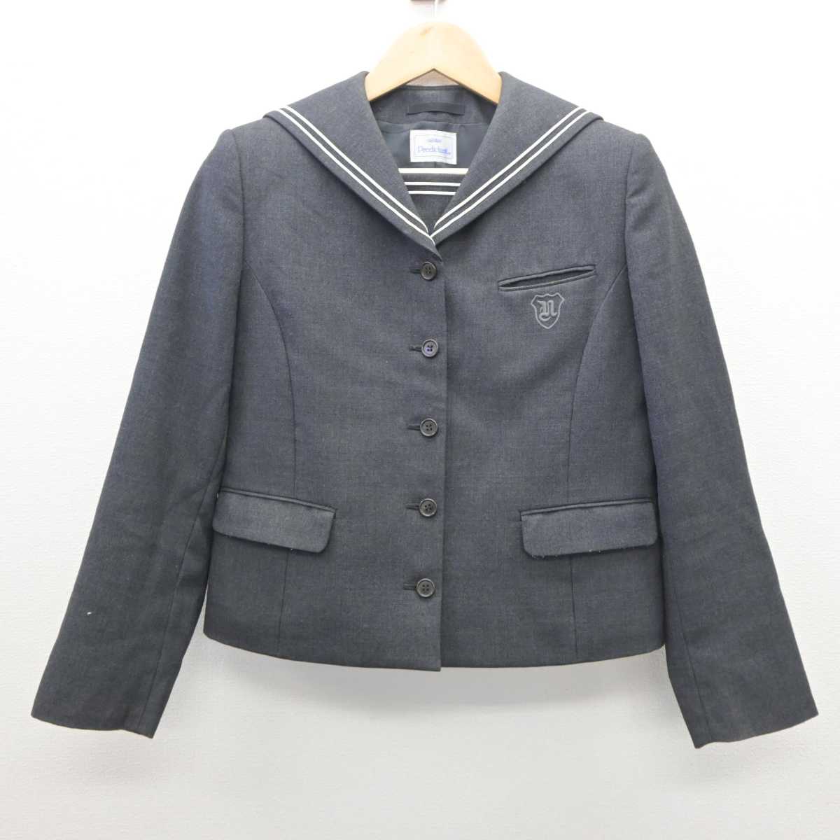 【中古】埼玉県 秩父農工科学高等学校 女子制服 2点 (セーラー服・スカート) sf062170