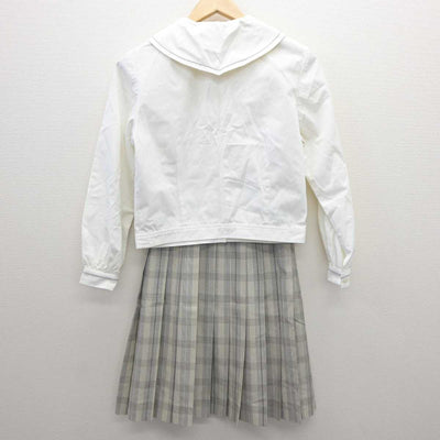 【中古】埼玉県 秩父農工科学高等学校 女子制服 3点 (セーラー服・スカート) sf062171