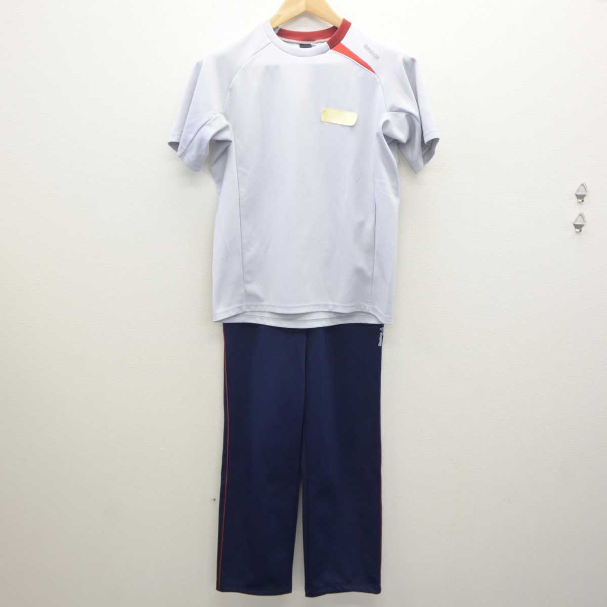 【中古】埼玉県 星野高等学校 女子制服 3点 (ジャージ 上・体操服 上・ジャージ 下) sf062183