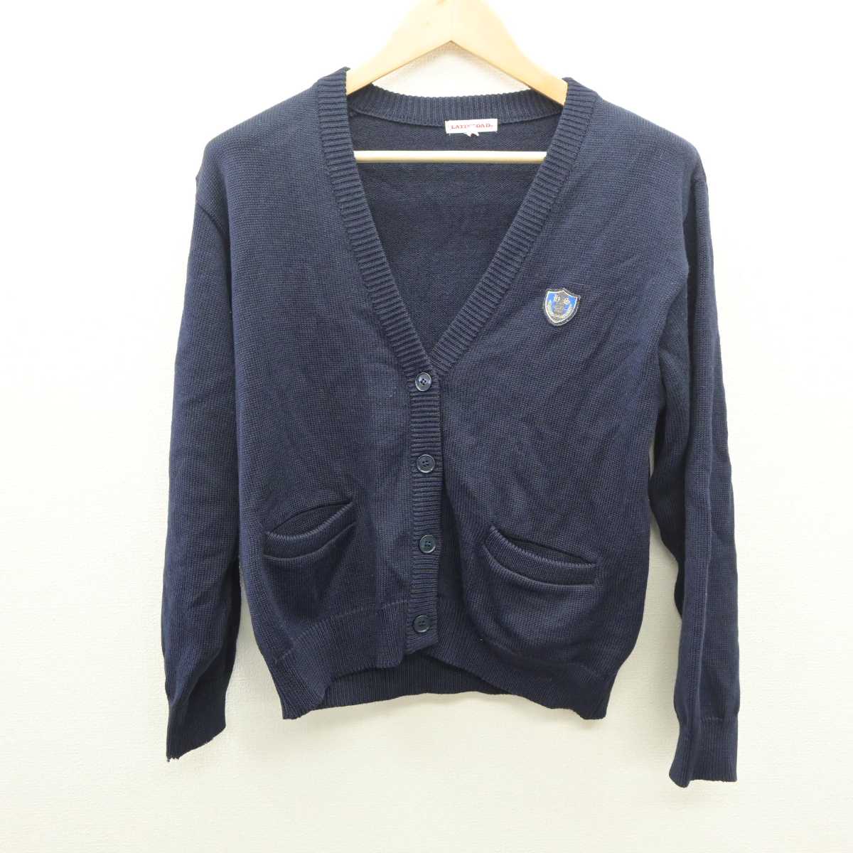 【中古】兵庫県 北摂三田高等学校 女子制服 2点 (ニット・シャツ) sf062189