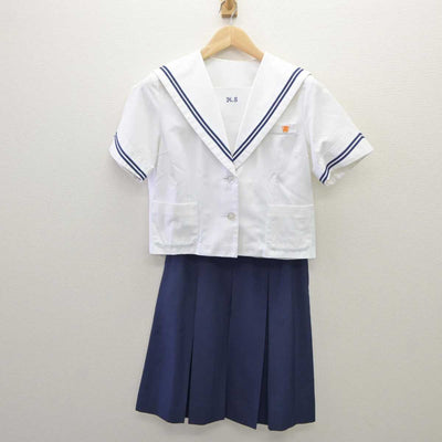 【中古】兵庫県 北摂三田高等学校 女子制服 2点 (セーラー服・スカート) sf062190