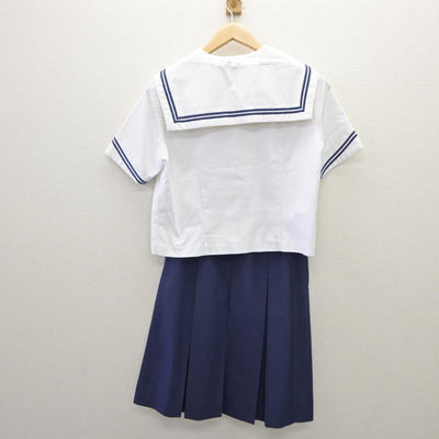 【中古】兵庫県 北摂三田高等学校 女子制服 2点 (セーラー服・スカート) sf062190