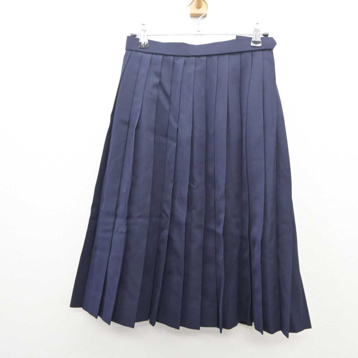 【中古】岐阜県 蘇南中学校 女子制服 3点 (セーラー服・スカート) sf062193