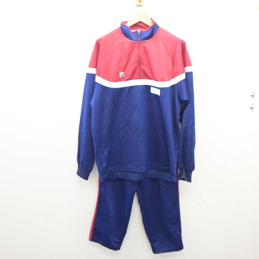 中古】山梨県 山梨高等学校 女子制服 3点 (ジャージ 上・体操服