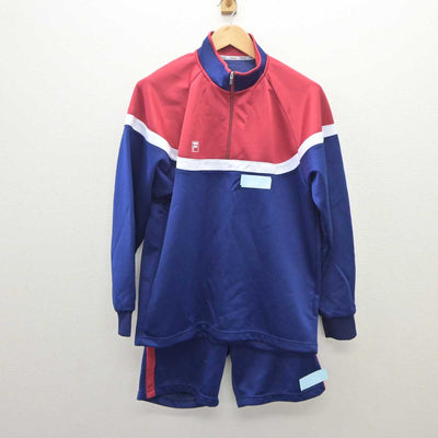 【中古】山梨県 山梨高等学校 女子制服 3点 (ジャージ 上・体操服 上・体操服 下) sf062202