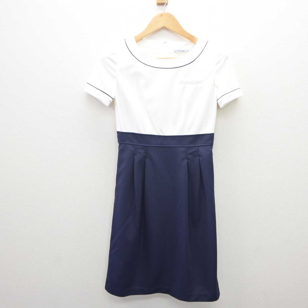 【中古】 大手総合商社受付 女子制服 4点 (ジャケット・ワンピース) sf062210