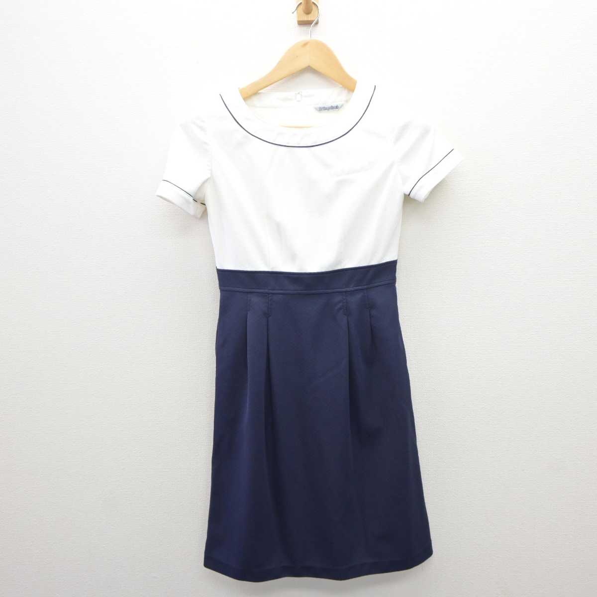 【中古】 大手総合商社受付 女子制服 4点 (ジャケット・ワンピース) sf062212