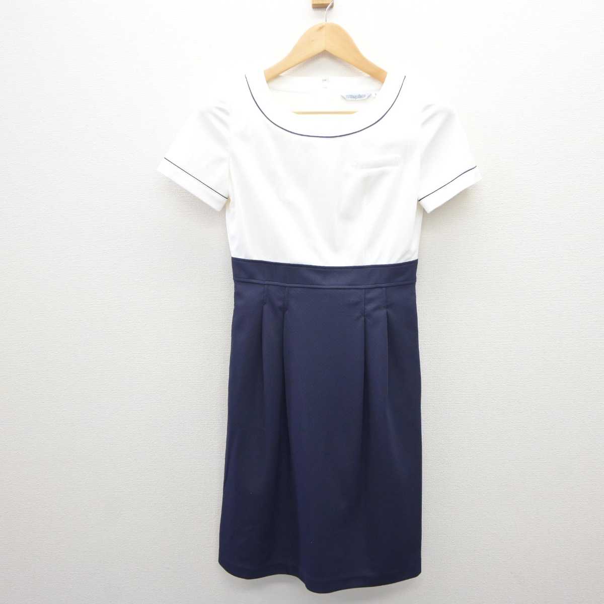 【中古】 大手総合商社受付 女子制服 4点 (ジャケット・ワンピース) sf062215