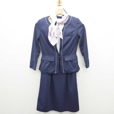 【中古】 大手総合商社受付 女子制服 4点 (ジャケット・ワンピース) sf062216