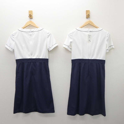 【中古】 大手総合商社受付 女子制服 8点 (ジャケット・ワンピース) sf062222